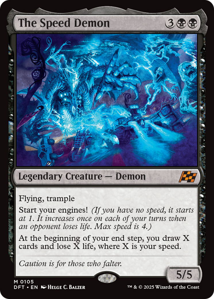 The Speed Demon [Aetherdrift] MTG Single Magic: The Gathering | Red Claw Gaming