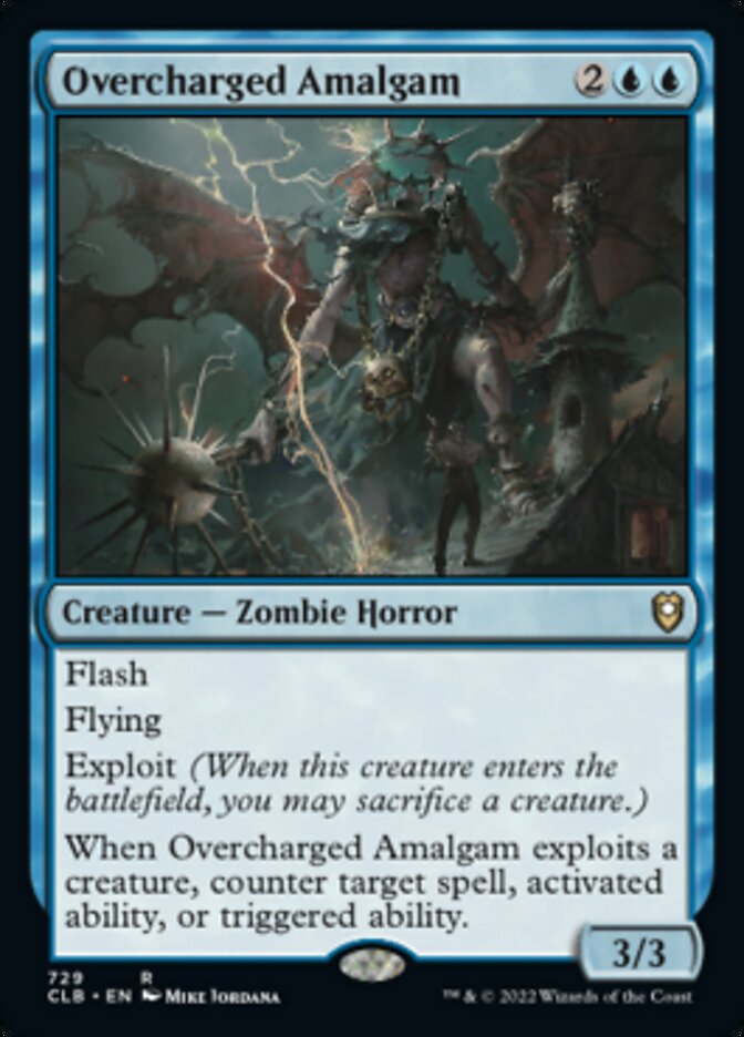 Overcharged Amalgam [Commander Legends: Battle for Baldur's Gate] MTG Single Magic: The Gathering | Red Claw Gaming