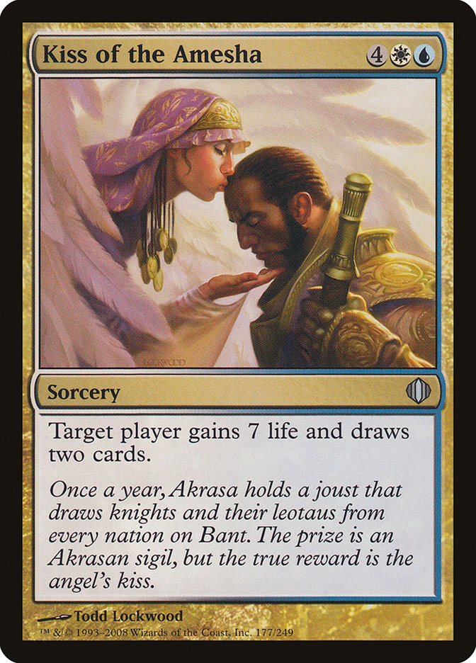 Kiss of the Amesha [Shards of Alara] MTG Single Magic: The Gathering | Red Claw Gaming