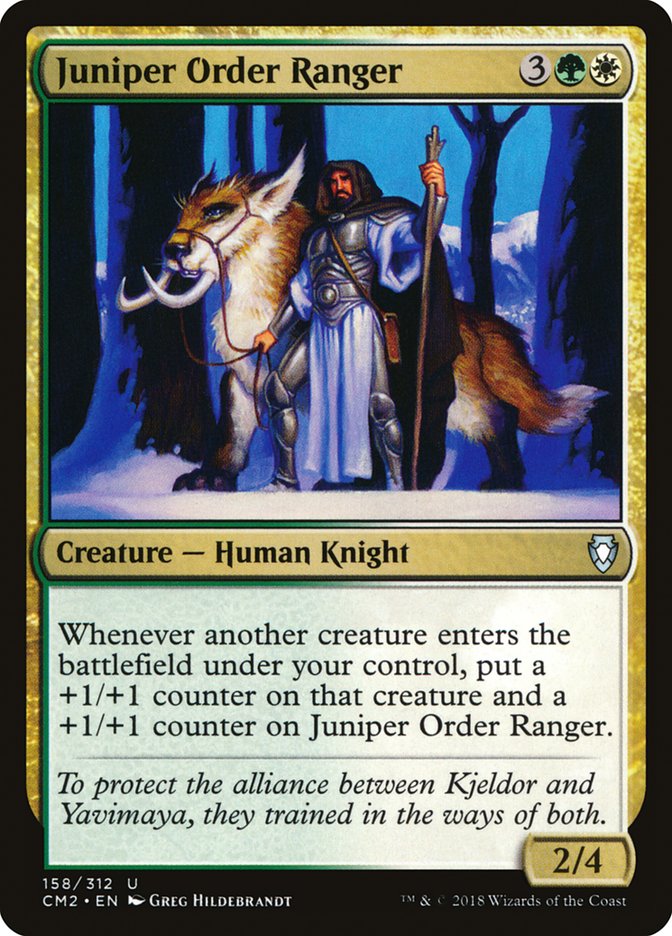 Juniper Order Ranger [Commander Anthology Volume II] MTG Single Magic: The Gathering | Red Claw Gaming