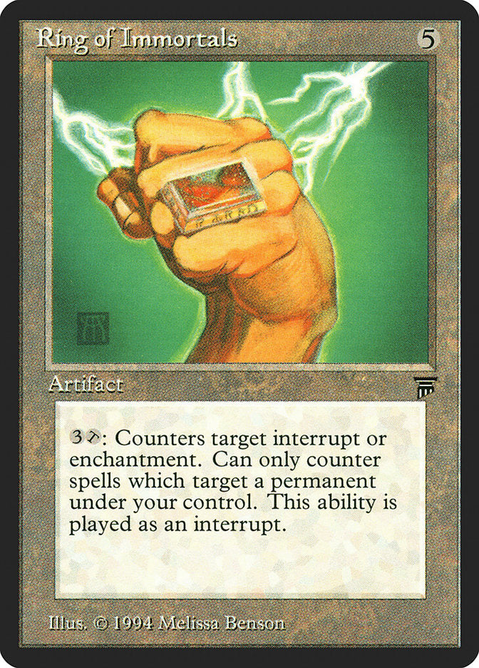 Ring of Immortals [Legends] MTG Single Magic: The Gathering | Red Claw Gaming