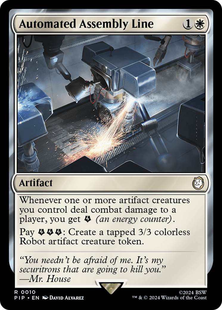 Automated Assembly Line [Fallout] MTG Single Magic: The Gathering | Red Claw Gaming