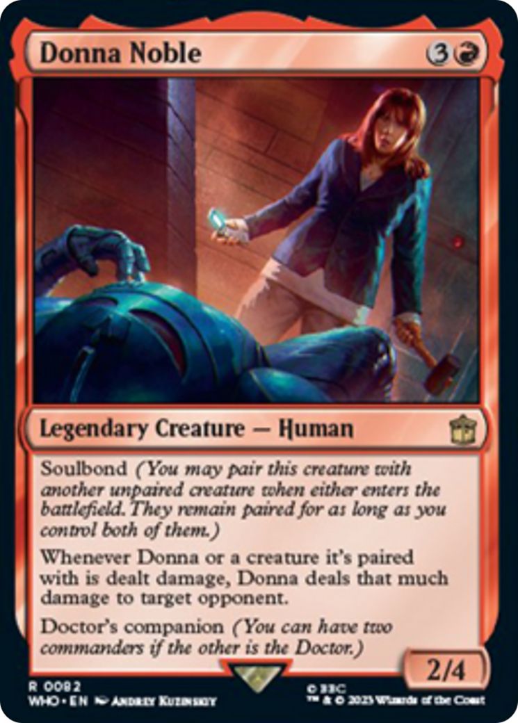Donna Noble [Doctor Who] MTG Single Magic: The Gathering | Red Claw Gaming
