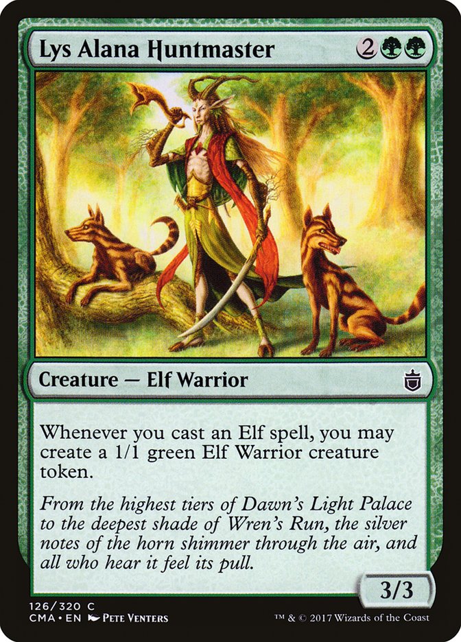 Lys Alana Huntmaster [Commander Anthology] MTG Single Magic: The Gathering | Red Claw Gaming