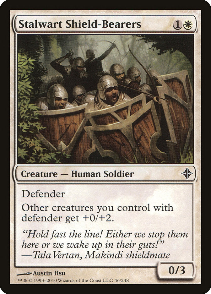 Stalwart Shield-Bearers [Rise of the Eldrazi] MTG Single Magic: The Gathering | Red Claw Gaming