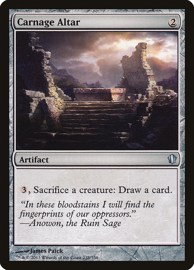 Carnage Altar [Commander 2013] MTG Single Magic: The Gathering | Red Claw Gaming