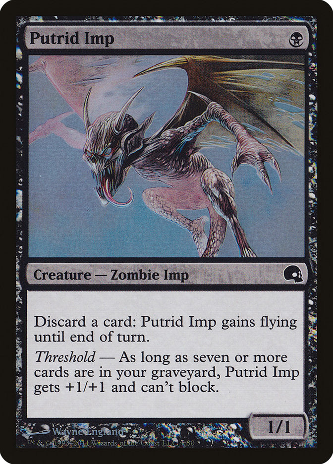 Putrid Imp [Premium Deck Series: Graveborn] MTG Single Magic: The Gathering | Red Claw Gaming