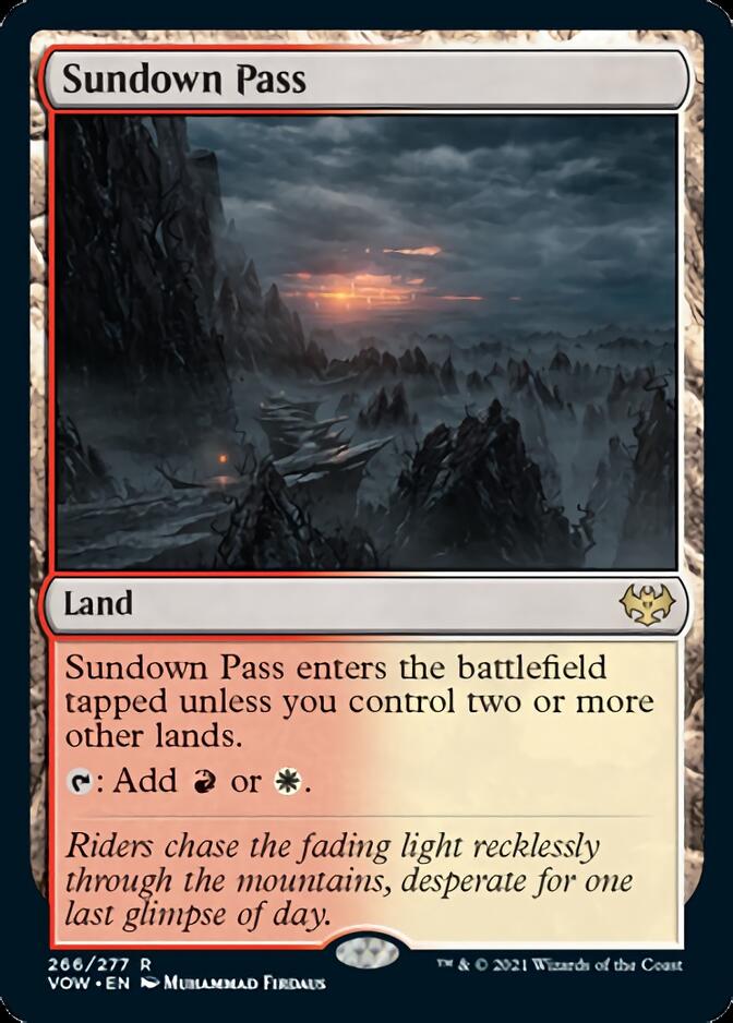 Sundown Pass [Innistrad: Crimson Vow] MTG Single Magic: The Gathering | Red Claw Gaming