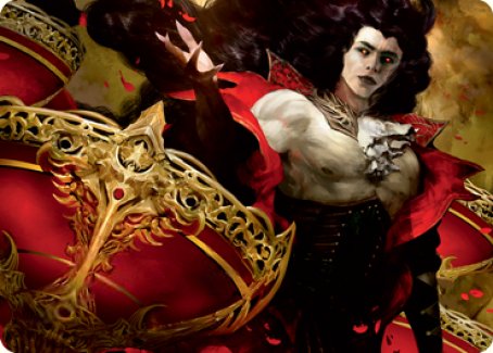 Bloodvial Purveyor Art Card [Innistrad: Crimson Vow Art Series] MTG Single Magic: The Gathering | Red Claw Gaming