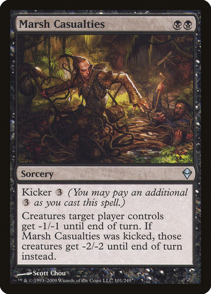 Marsh Casualties [Zendikar] MTG Single Magic: The Gathering | Red Claw Gaming