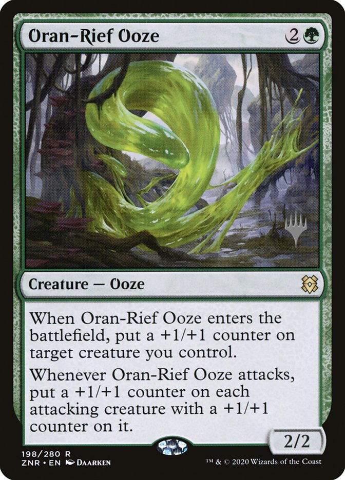 Oran-Rief Ooze (Promo Pack) [Zendikar Rising Promos] MTG Single Magic: The Gathering | Red Claw Gaming