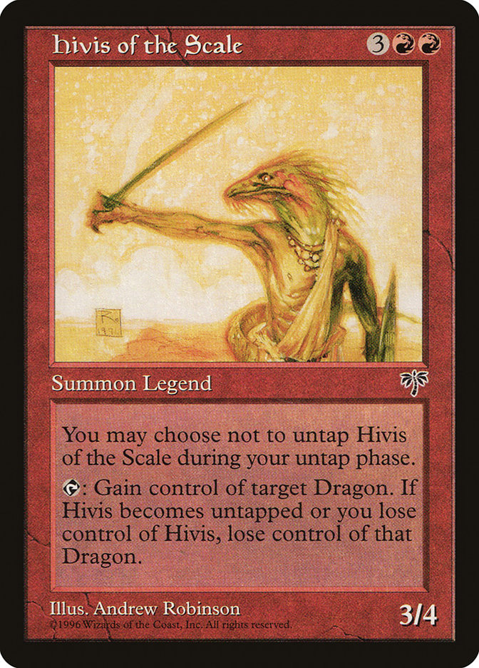 Hivis of the Scale [Mirage] MTG Single Magic: The Gathering | Red Claw Gaming