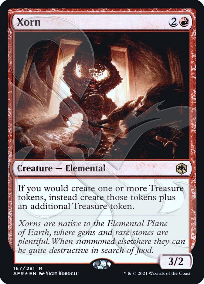 Xorn (Ampersand Promo) [Dungeons & Dragons: Adventures in the Forgotten Realms Promos] MTG Single Magic: The Gathering | Red Claw Gaming
