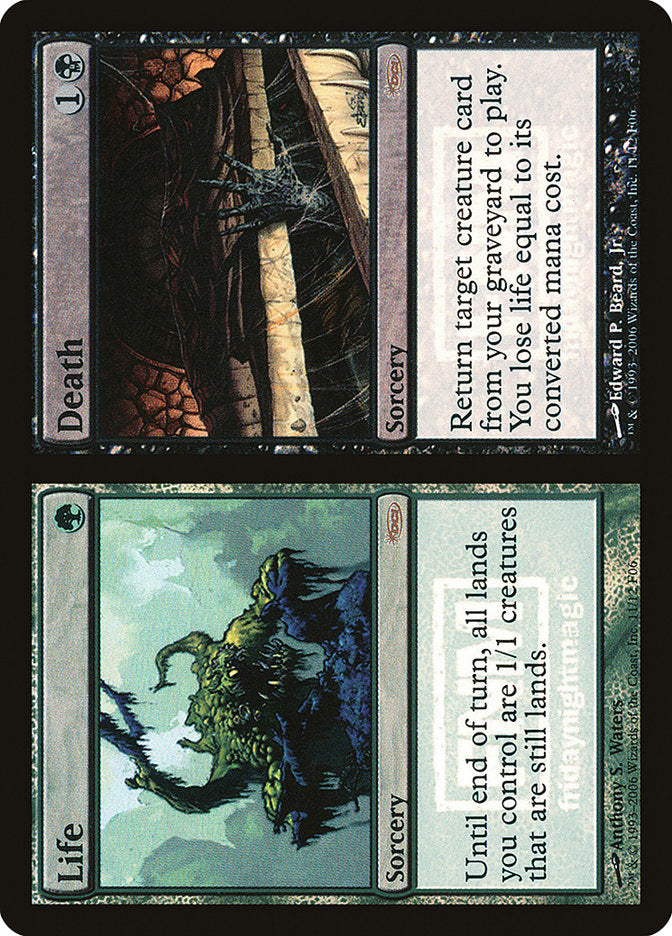 Life // Death [Friday Night Magic 2006] MTG Single Magic: The Gathering | Red Claw Gaming