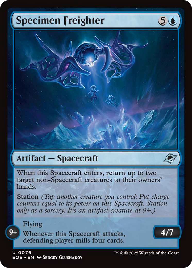 Specimen Freighter [Edge of Eternities] MTG Single Magic: The Gathering | Red Claw Gaming