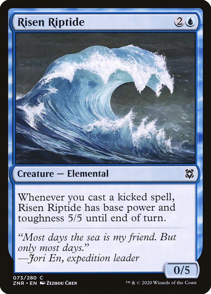 Risen Riptide [Zendikar Rising] MTG Single Magic: The Gathering | Red Claw Gaming