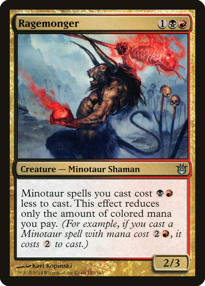 Ragemonger [Born of the Gods] MTG Single Magic: The Gathering | Red Claw Gaming