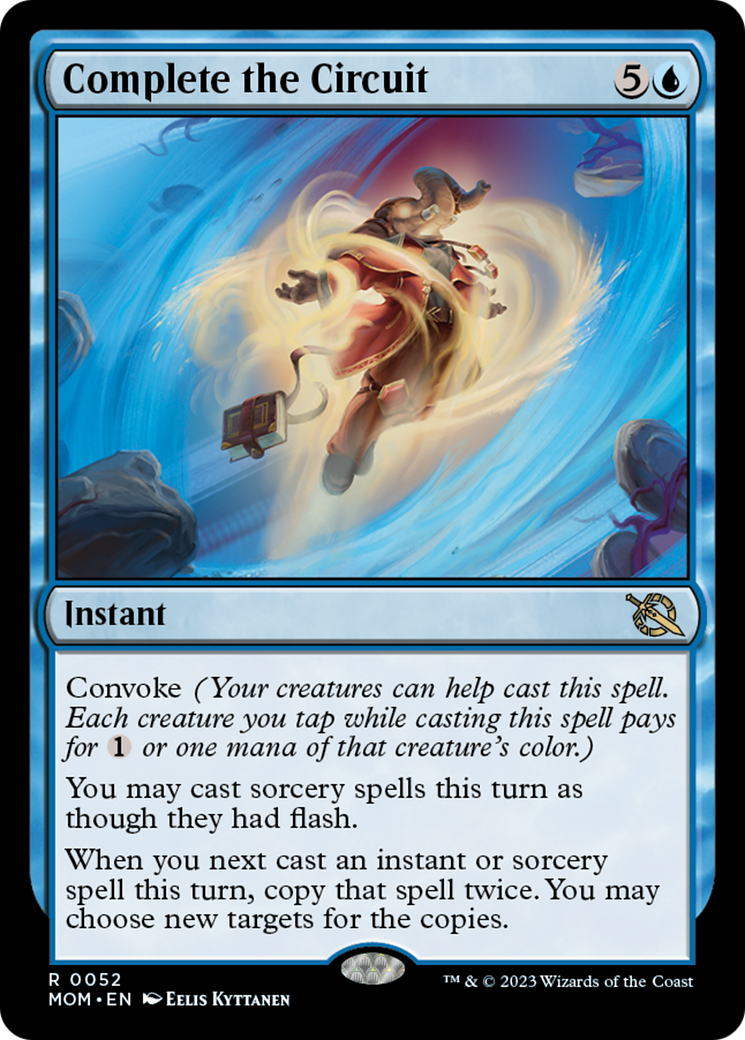 Complete the Circuit [March of the Machine] MTG Single Magic: The Gathering    | Red Claw Gaming