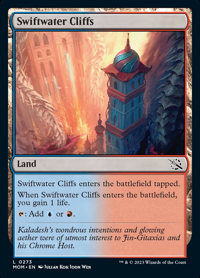 Swiftwater Cliffs [March of the Machine] MTG Single Magic: The Gathering    | Red Claw Gaming