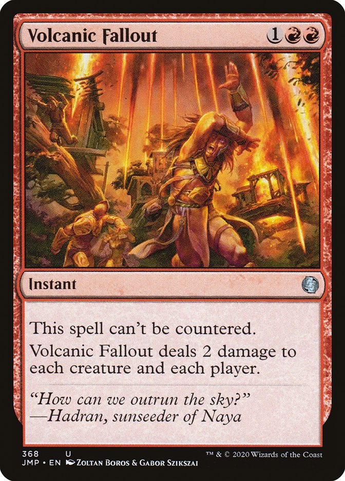 Volcanic Fallout [Jumpstart] MTG Single Magic: The Gathering | Red Claw Gaming