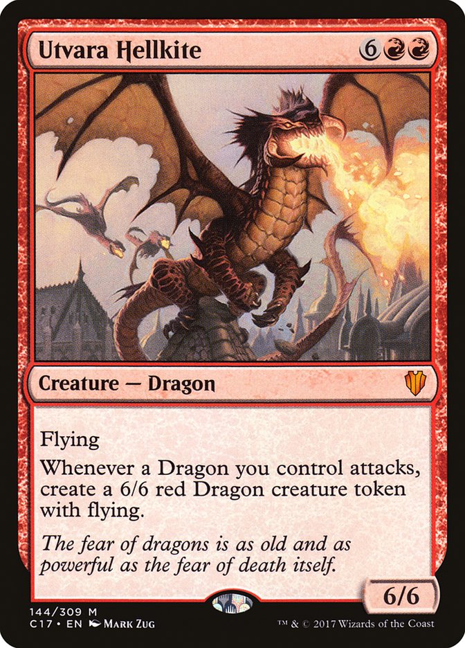 Utvara Hellkite [Commander 2017] MTG Single Magic: The Gathering | Red Claw Gaming