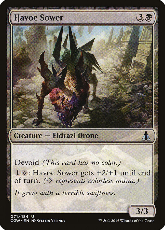 Havoc Sower [Oath of the Gatewatch] MTG Single Magic: The Gathering | Red Claw Gaming