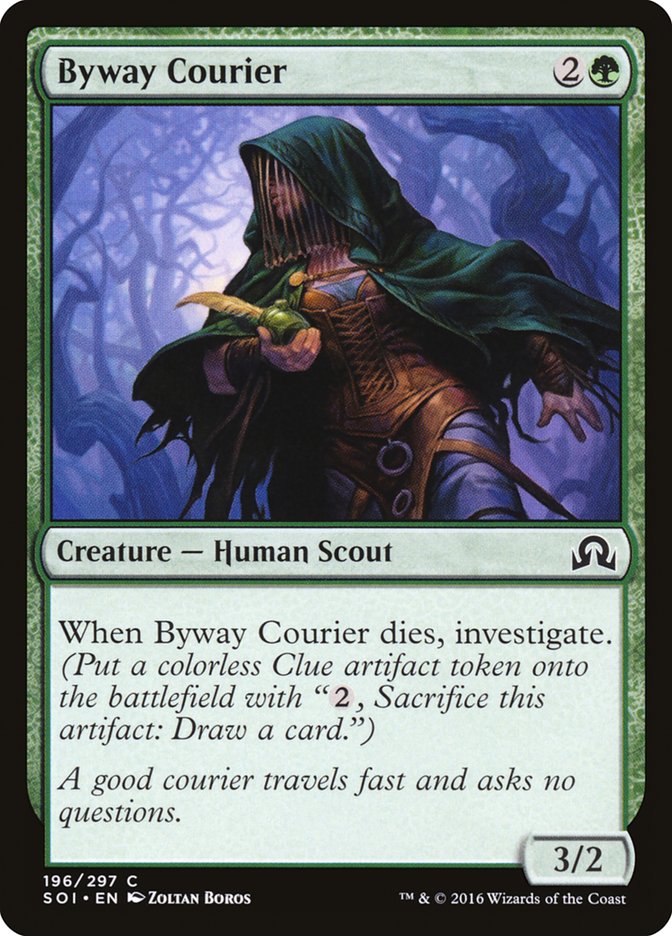 Byway Courier [Shadows over Innistrad] MTG Single Magic: The Gathering | Red Claw Gaming