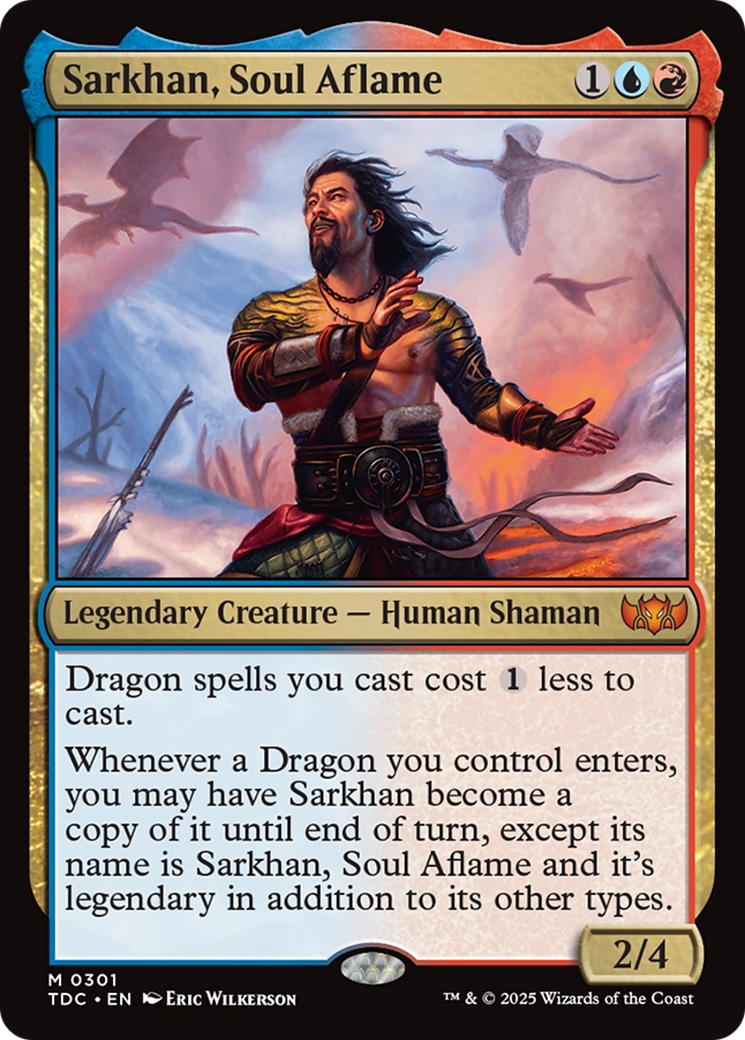Sarkhan, Soul Aflame [Tarkir: Dragonstorm Commander] MTG Single Magic: The Gathering | Red Claw Gaming