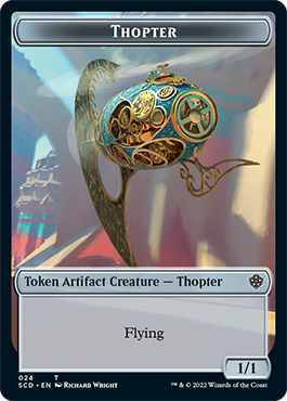 Elephant // Thopter Double-Sided Token [Starter Commander Decks] MTG Single Magic: The Gathering | Red Claw Gaming