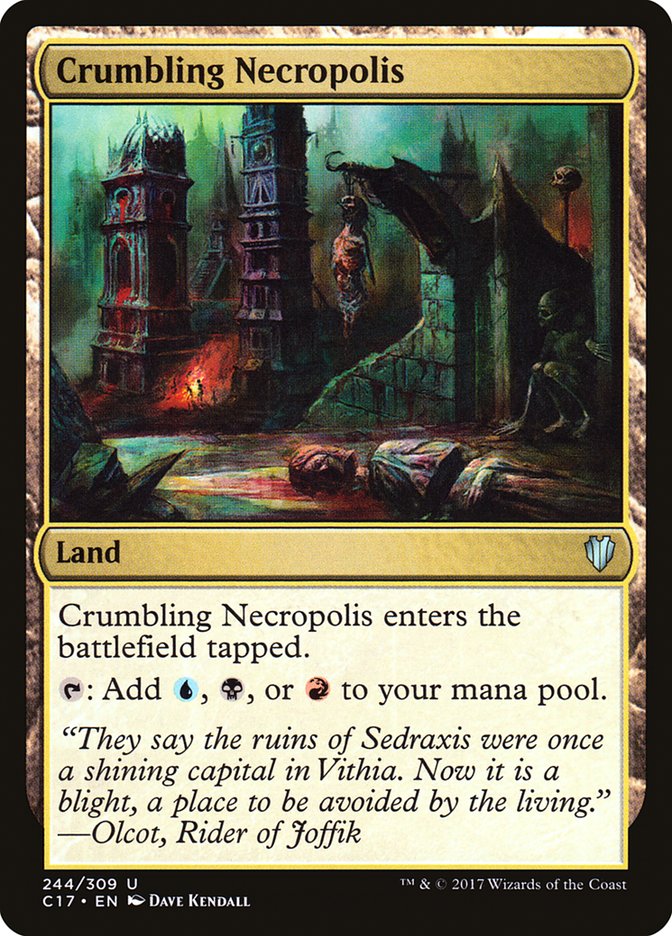 Crumbling Necropolis [Commander 2017] MTG Single Magic: The Gathering | Red Claw Gaming