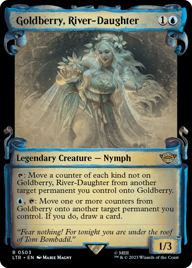 Goldberry, River-Daughter [The Lord of the Rings: Tales of Middle-Earth Showcase Scrolls] MTG Single Magic: The Gathering | Red Claw Gaming