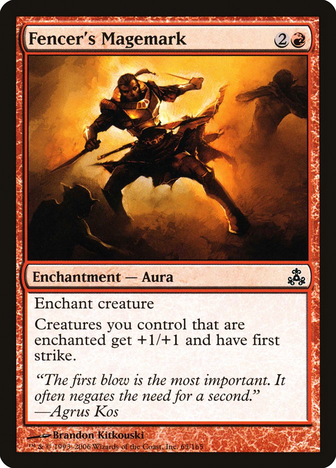 Fencer's Magemark [Guildpact] MTG Single Magic: The Gathering | Red Claw Gaming