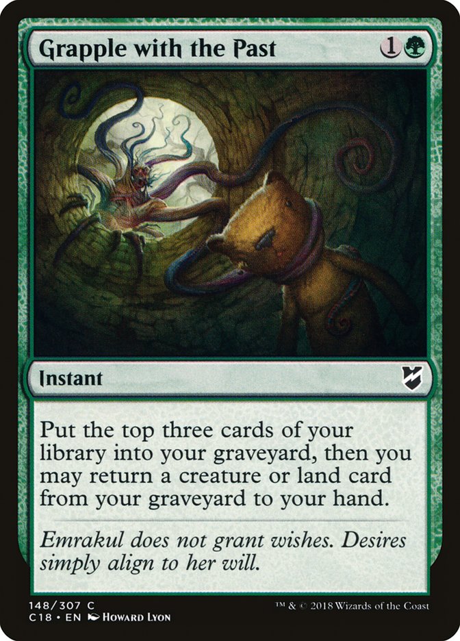 Grapple with the Past [Commander 2018] MTG Single Magic: The Gathering | Red Claw Gaming