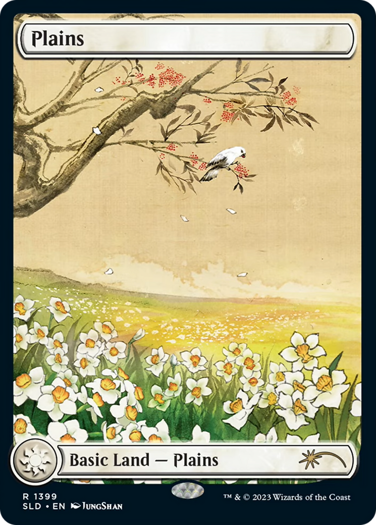 Plains (1399) [Secret Lair Drop Series] MTG Single Magic: The Gathering | Red Claw Gaming