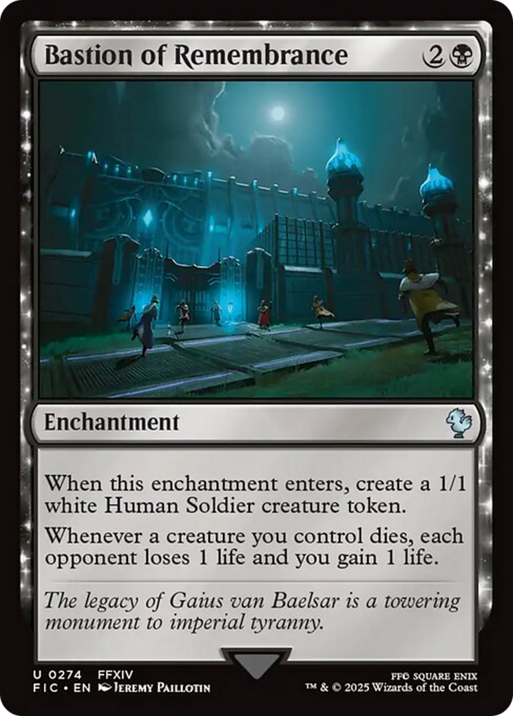 Bastion of Remembrance [FINAL FANTASY Commander] MTG Single Magic: The Gathering | Red Claw Gaming