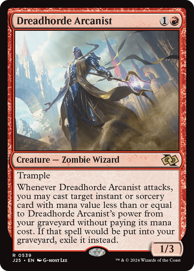 Dreadhorde Arcanist [Foundations Jumpstart] MTG Single Magic: The Gathering | Red Claw Gaming
