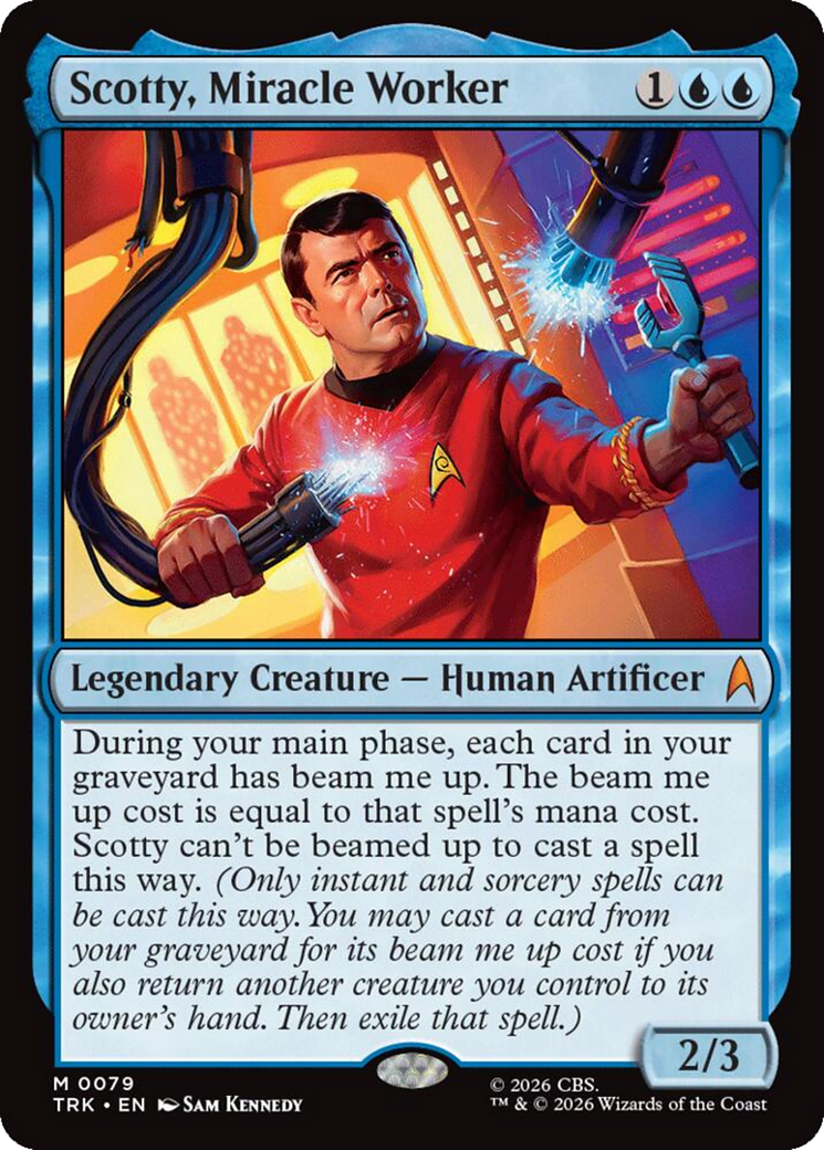 Scotty, Miracle Worker [Star Trek] | Red Claw Gaming