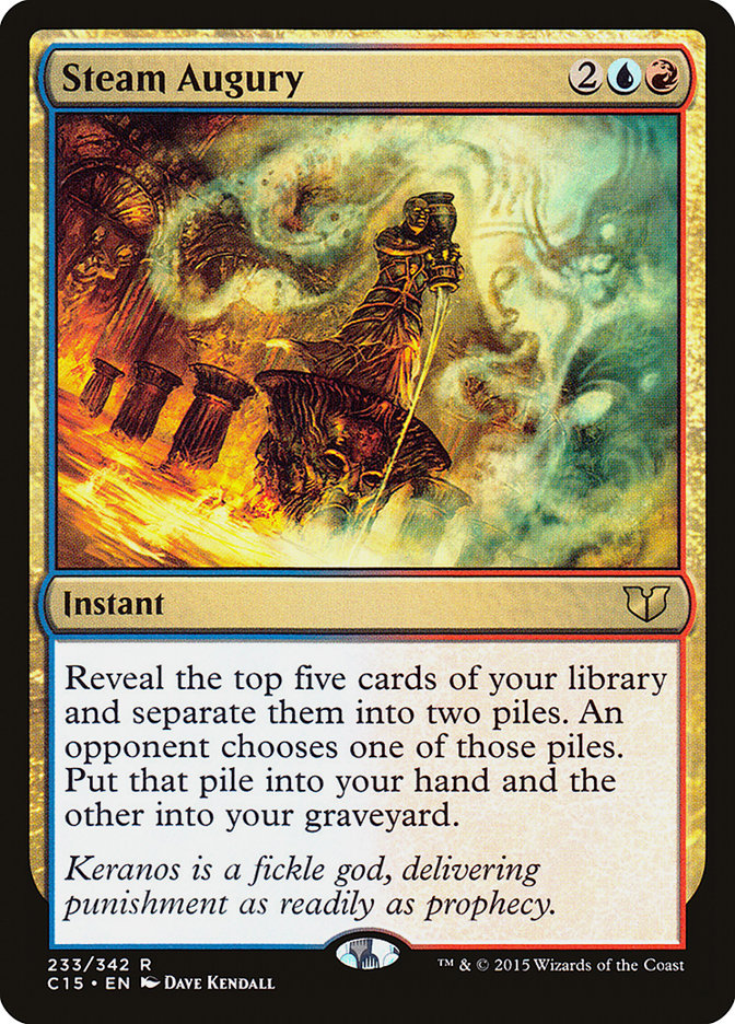 Steam Augury [Commander 2015] MTG Single Magic: The Gathering | Red Claw Gaming