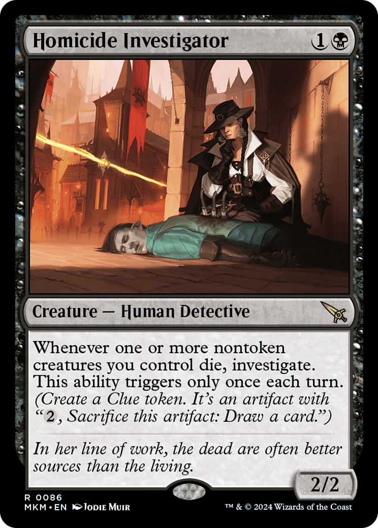Homicide Investigator [Murders at Karlov Manor] MTG Single Magic: The Gathering    | Red Claw Gaming