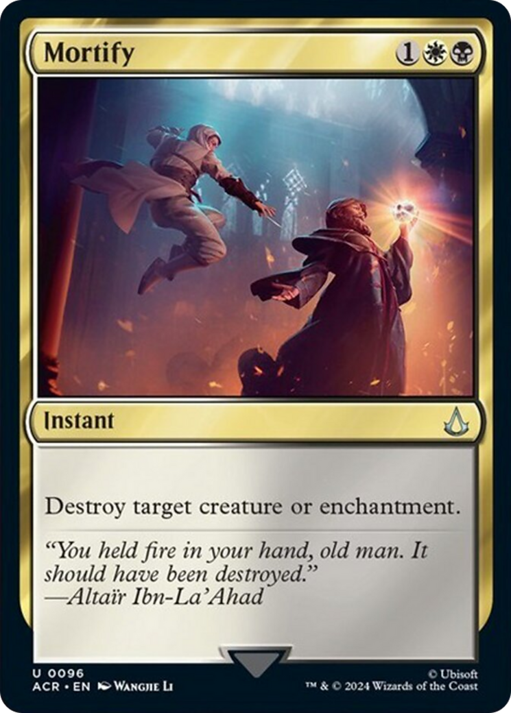 Mortify [Assassin's Creed] MTG Single Magic: The Gathering | Red Claw Gaming