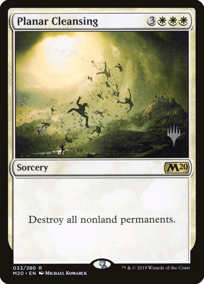 Planar Cleansing (Promo Pack) [Core Set 2020 Promos] MTG Single Magic: The Gathering | Red Claw Gaming