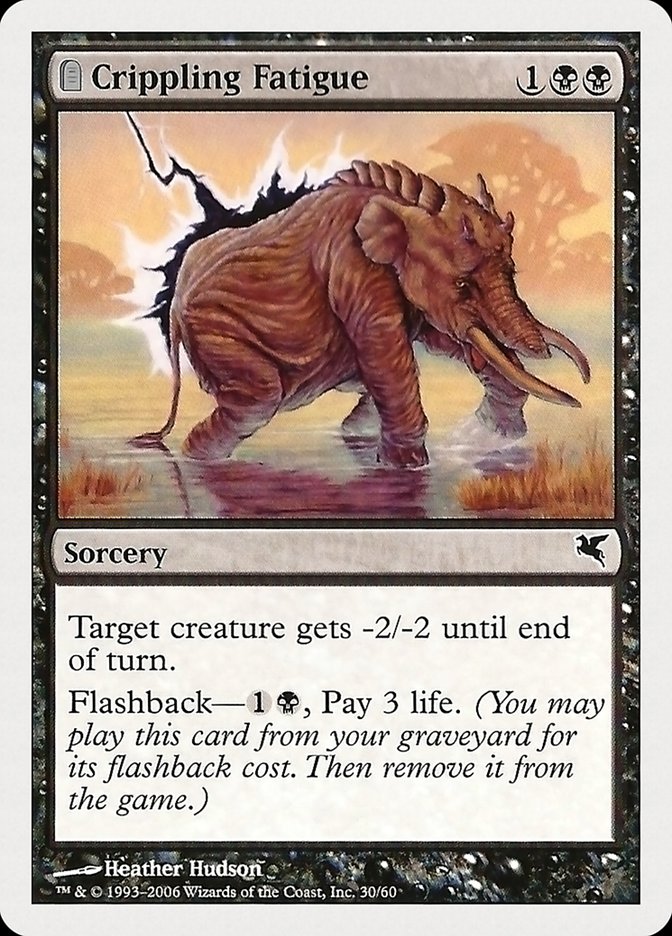 Crippling Fatigue (30) [Hachette UK] MTG Single Magic: The Gathering | Red Claw Gaming