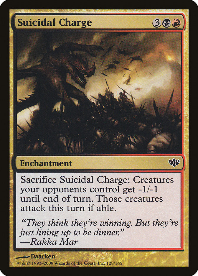 Suicidal Charge [Conflux] MTG Single Magic: The Gathering | Red Claw Gaming