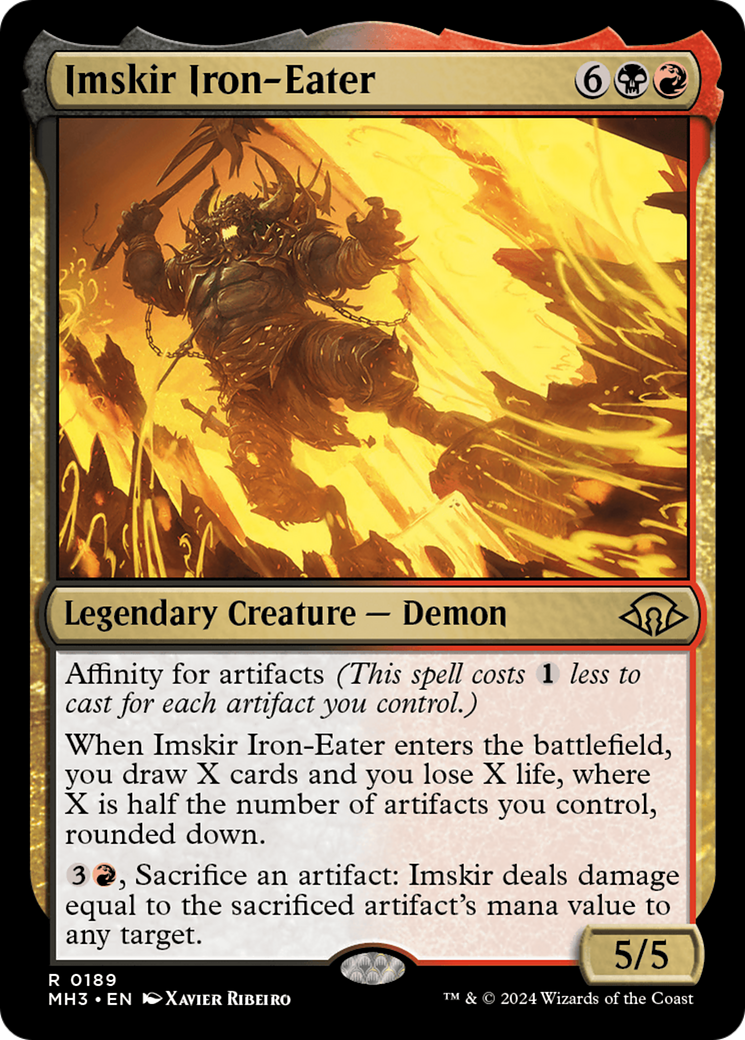 Imskir Iron-Eater [Modern Horizons 3] MTG Single Magic: The Gathering | Red Claw Gaming