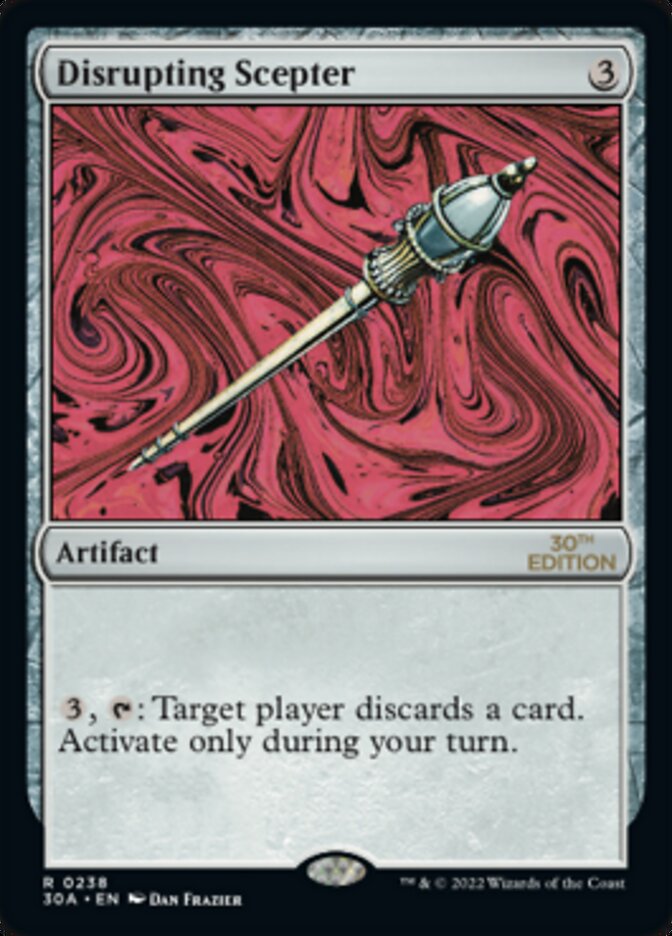 Disrupting Scepter [30th Anniversary Edition] MTG Single Magic: The Gathering | Red Claw Gaming