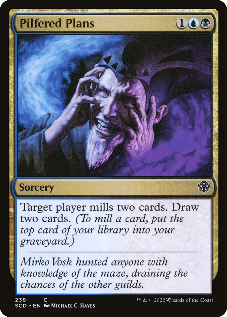 Pilfered Plans [Starter Commander Decks] MTG Single Magic: The Gathering | Red Claw Gaming