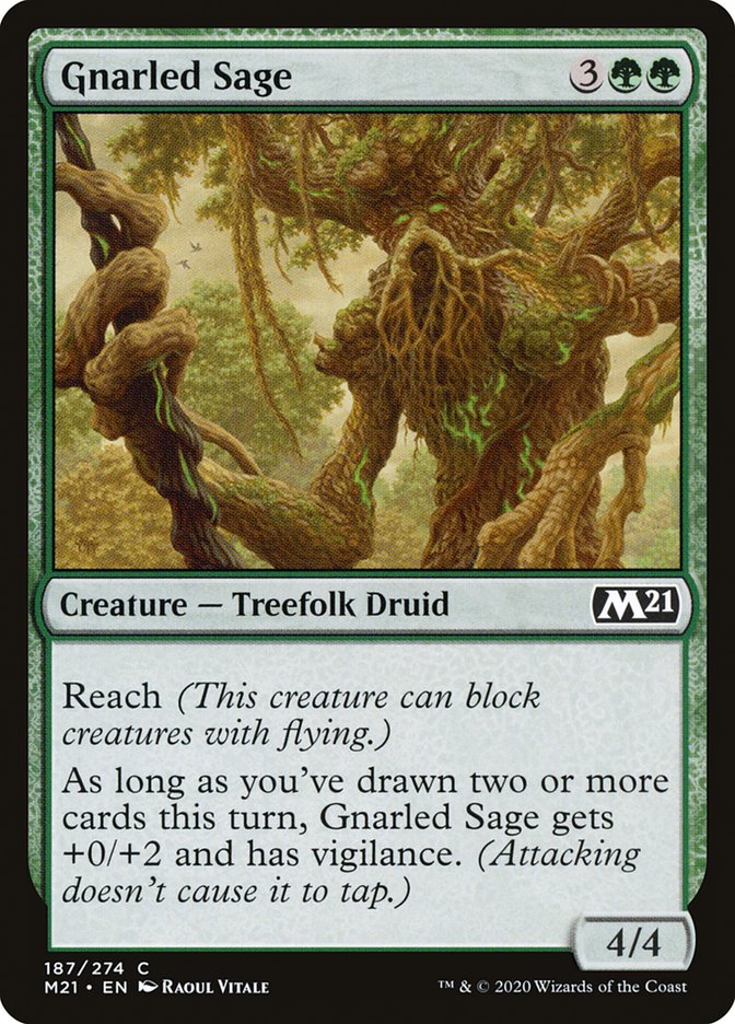 Gnarled Sage [Core Set 2021] MTG Single Magic: The Gathering | Red Claw Gaming