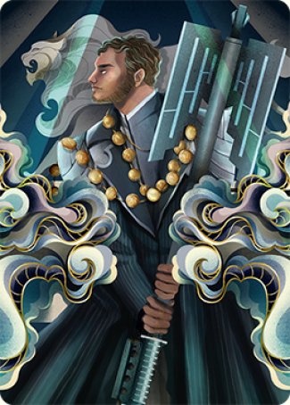 Rafiq of the Many Art Card [Streets of New Capenna Art Series] MTG Single Magic: The Gathering | Red Claw Gaming