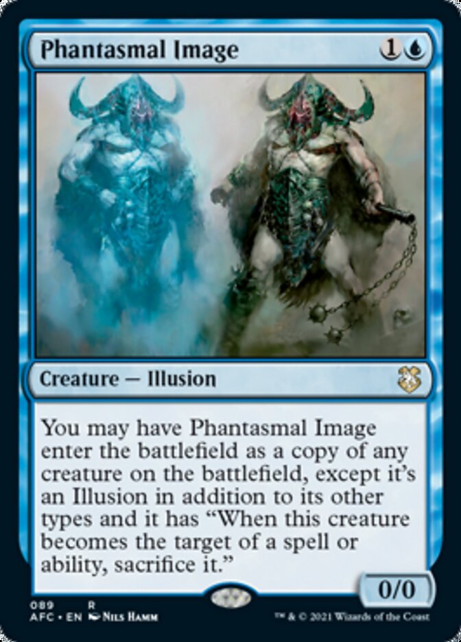 Phantasmal Image [Dungeons & Dragons: Adventures in the Forgotten Realms Commander] MTG Single Magic: The Gathering | Red Claw Gaming