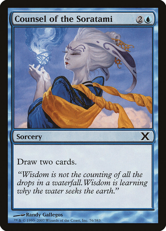 Counsel of the Soratami [Tenth Edition] MTG Single Magic: The Gathering | Red Claw Gaming